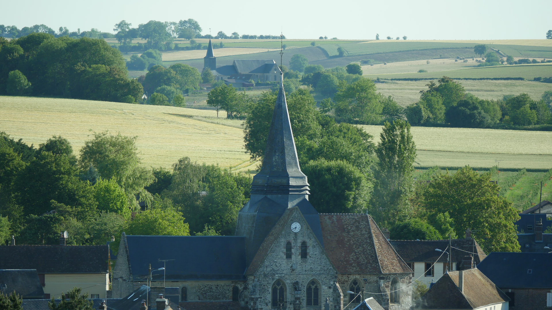 Vue du village de Blacourt